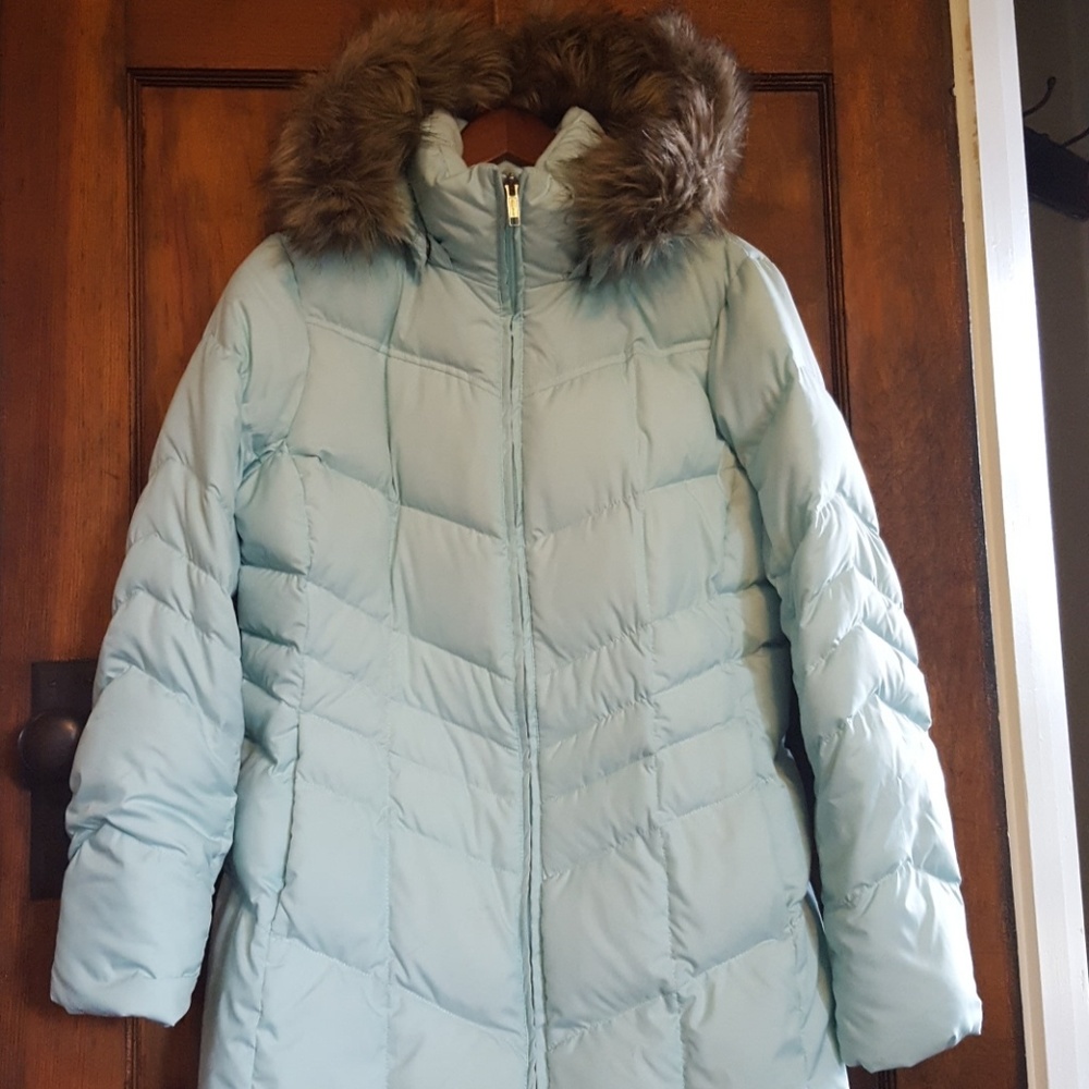 Lands End down coat
